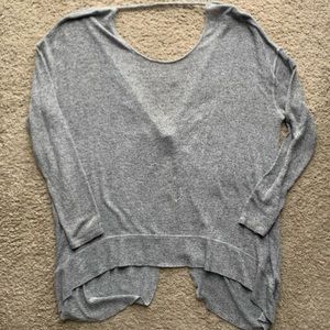 Express One Eleven Open Back Sweater